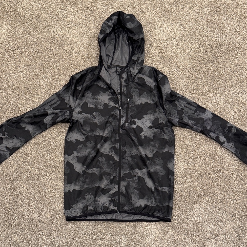 Men’s Adidas Running windbreaker size S